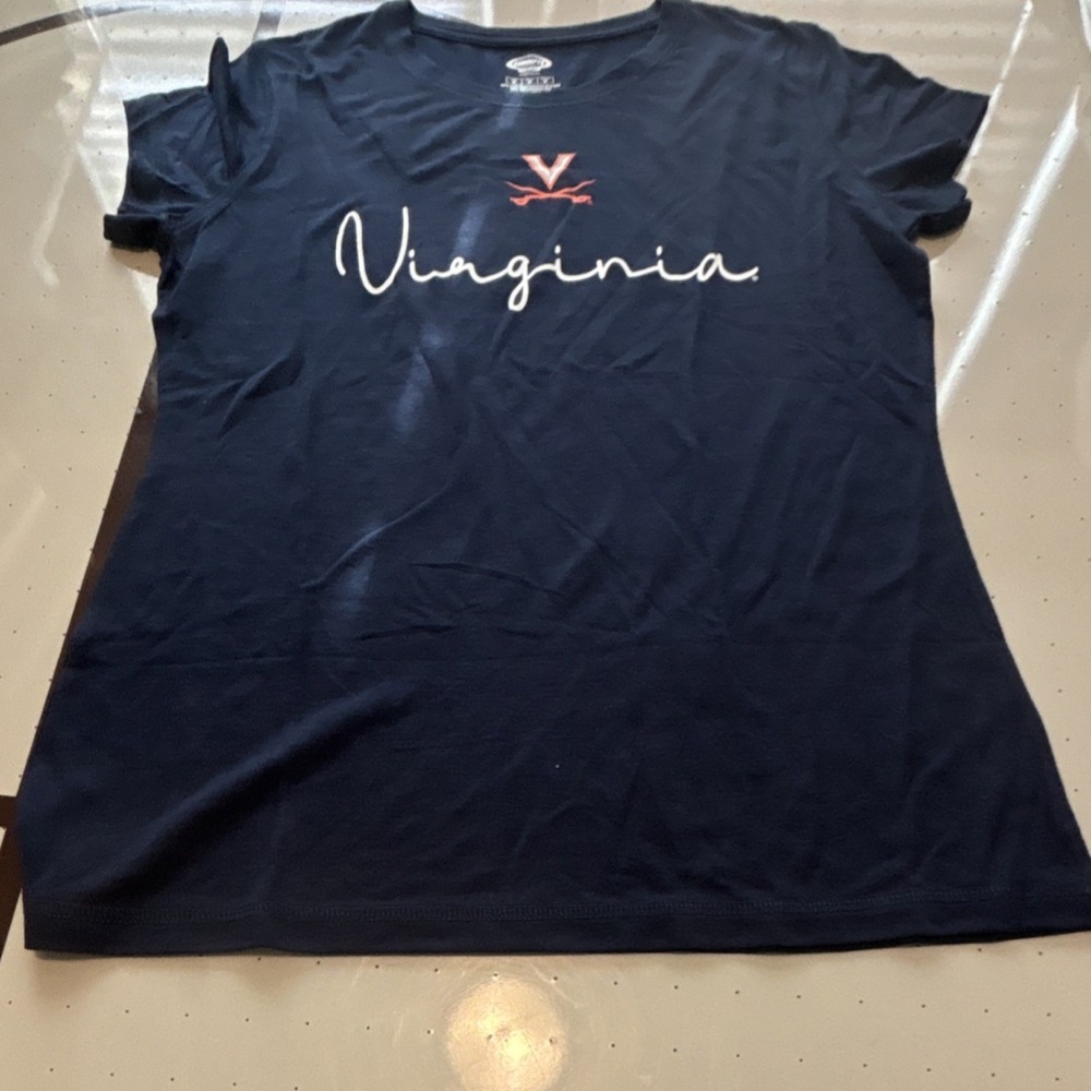 Concepts Sport Virginia Cavaliers Shirt Navy Blue M NCAA Fan Apparel